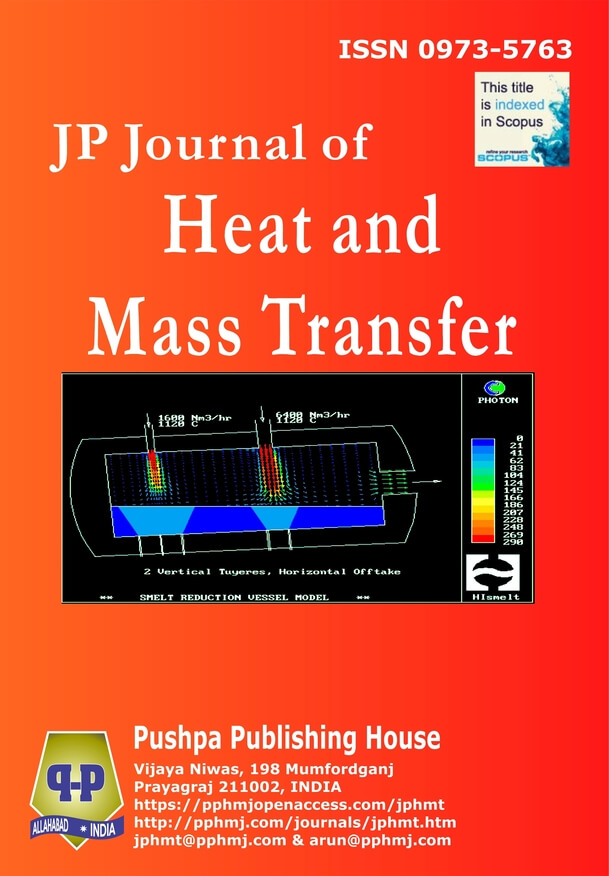  JP Journal of Heat and Mass Transfer 