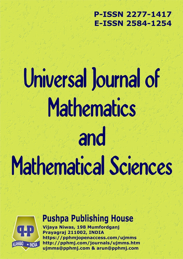 Universal Journal of Mathematics and Mathematical Sciences 