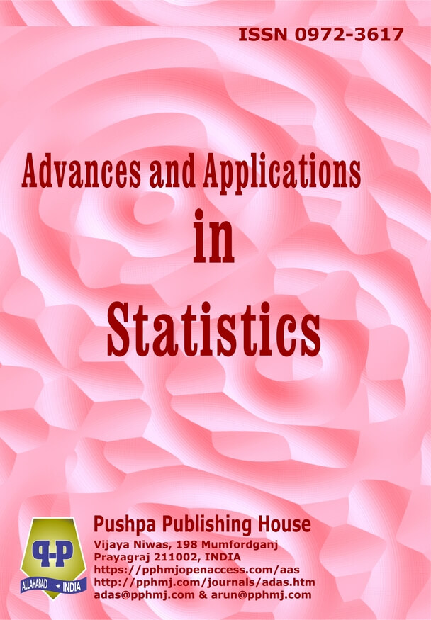 Advances and Applications in Statistics 