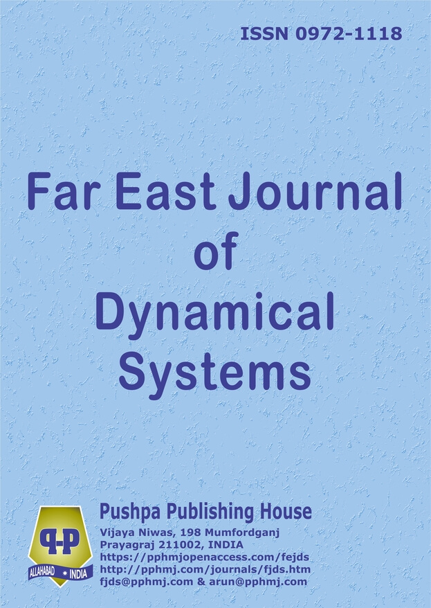 Far East Journal of Dynamical Systems 
